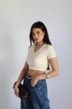 ⁦וי בטן קצר⁩ – תמונה ⁦3⁩