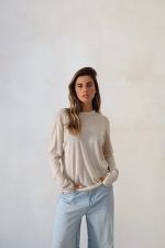 ⁦ניקי פשתן קרעים כפפה 51064⁩ – תמונה ⁦4⁩