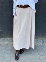 ⁦חצאית קורדרוי+חגורה⁩ – תמונה ⁦3⁩