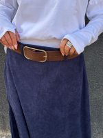 ⁦חצאית קורדרוי+חגורה⁩ – תמונה ⁦14⁩