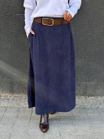 ⁦חצאית קורדרוי+חגורה⁩ – תמונה ⁦19⁩