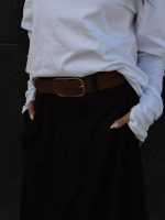 ⁦חצאית קורדרוי+חגורה⁩ – תמונה ⁦18⁩
