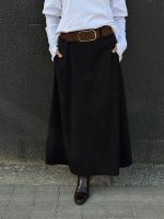 ⁦חצאית קורדרוי+חגורה⁩ – תמונה ⁦20⁩