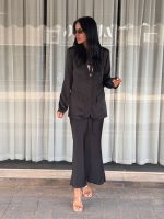 ⁦חליפה חצאית  סאטן אלגנט⁩ – תמונה ⁦20⁩