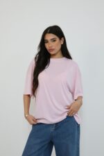 ⁦חולצה אוברסייז ניקי 51737⁩ – תמונה ⁦7⁩