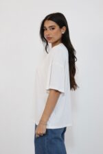 ⁦חולצה אוברסייז ניקי 51737⁩ – תמונה ⁦8⁩