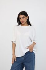 ⁦חולצה אוברסייז ניקי 51737⁩ – תמונה ⁦16⁩