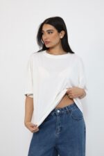 ⁦חולצה אוברסייז ניקי 51737⁩ – תמונה ⁦24⁩