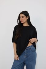 ⁦חולצה אוברסייז ניקי 51737⁩ – תמונה ⁦26⁩
