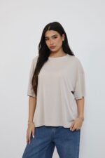 ⁦חולצה אוברסייז ניקי 51737⁩ – תמונה ⁦27⁩