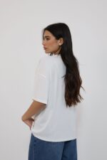 ⁦חולצה אוברסייז ניקי 51737⁩ – תמונה ⁦28⁩