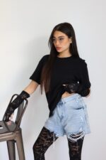 ⁦בייסיק+כפפה תחרה 51741⁩ – תמונה ⁦10⁩