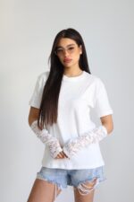 ⁦בייסיק+כפפה תחרה 51741⁩ – תמונה ⁦23⁩