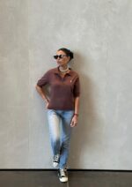 ⁦חולצה p צווארון חלק⁩ – תמונה ⁦5⁩