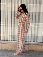 ⁦חליפה מכופתרת משבצת⁩ – תמונה ⁦13⁩