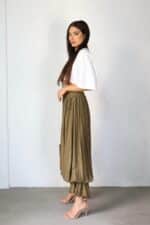 ⁦מכנסיים פליסה מלמלה⁩ – תמונה ⁦8⁩