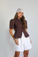 ⁦חולצה נקודות נסיכה⁩ – תמונה ⁦10⁩