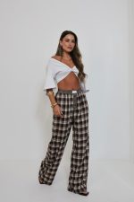 ⁦מכנסיים משבצת עבה⁩ – תמונה ⁦32⁩