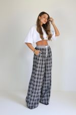 ⁦מכנסיים משבצת עבה⁩ – תמונה ⁦44⁩