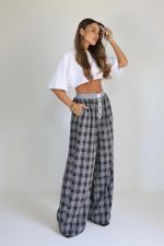 ⁦מכנסיים משבצת עבה⁩ – תמונה ⁦30⁩