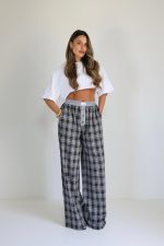 ⁦מכנסיים משבצת עבה⁩ – תמונה ⁦31⁩