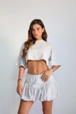 ⁦חליפה חצאית בלון  61179⁩ – תמונה ⁦2⁩