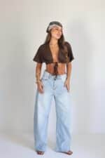 ⁦חולצה בטן קשירה מיס⁩ – תמונה ⁦25⁩