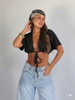 ⁦חולצה בטן קשירה מיס⁩ – תמונה ⁦33⁩