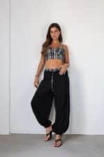 ⁦חליפה טופ שילוב משבצת 9139⁩ – תמונה ⁦25⁩