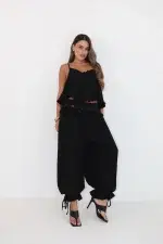 חליפה תחרה קורשה כיווץ