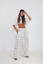 ⁦מכנסיים נקודות פס מיס⁩ – תמונה ⁦8⁩