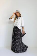 ⁦חליפה חצאית מיו גומי⁩ – תמונה ⁦2⁩