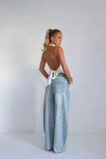 ⁦חולצה קולר סאטן רבידה 51807⁩ – תמונה ⁦31⁩
