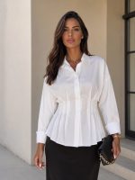 ⁦חולצה מכופתרת כפלים⁩ – תמונה ⁦2⁩
