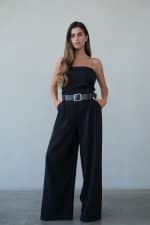 ⁦אוברול שילוב חגורה⁩ – תמונה ⁦2⁩