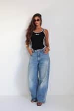 ⁦בגד גוף הדפס פסים⁩ – תמונה ⁦4⁩