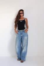 ⁦בגד גוף הדפס פסים⁩ – תמונה ⁦5⁩