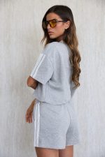 ⁦חליפה שורט שילוב תחרה⁩ – תמונה ⁦10⁩