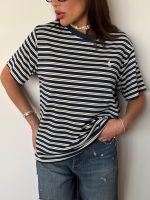 ⁦חולצה אוברסייז P פסים⁩ – תמונה ⁦5⁩