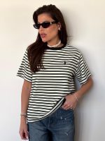 ⁦חולצה אוברסייז P פסים⁩ – תמונה ⁦8⁩