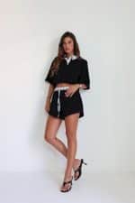 ⁦חליפה שורט משבצת 8431⁩ – תמונה ⁦2⁩