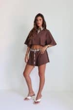 ⁦חליפה שורט משבצת 8431⁩ – תמונה ⁦13⁩