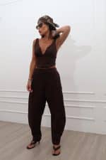⁦חליפה קולר גרסי מחוייט⁩ – תמונה ⁦5⁩
