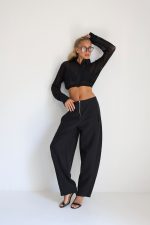 ⁦חולצה בטן שיפון⁩ – תמונה ⁦12⁩