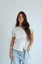 ⁦חולצה אסימטרי קשירה⁩ – תמונה ⁦9⁩
