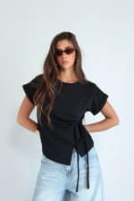 ⁦חולצה אסימטרי קשירה⁩ – תמונה ⁦22⁩