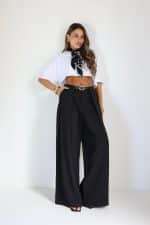⁦מכנסיים שילוב חגורה⁩ – תמונה ⁦22⁩