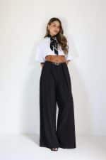 ⁦מכנסיים שילוב חגורה⁩ – תמונה ⁦23⁩