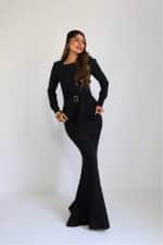 ⁦חליפה חצאית חגורה⁩ – תמונה ⁦4⁩
