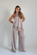 ⁦חליפה קורל תחרה אלכסון⁩ – תמונה ⁦4⁩